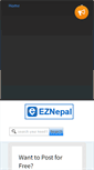 Mobile Screenshot of eznepal.com